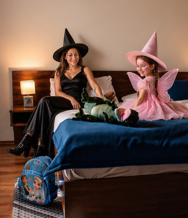 Halloweensky rodinný pobyt na Rozálke